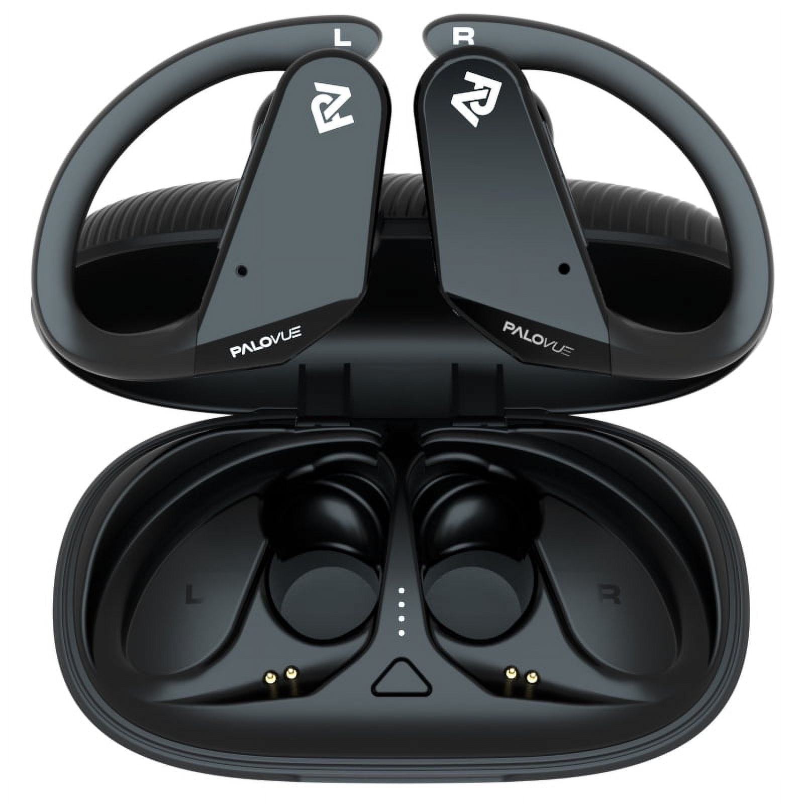PaloVue Wireless Bluetooth 5.2 Earbuds, CVC 8.0 Noise Reduction, 4