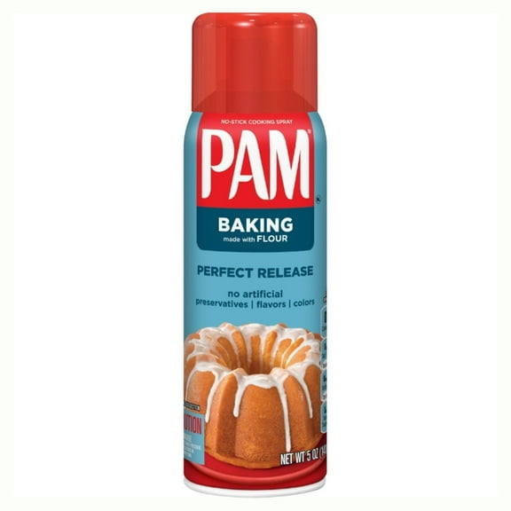 PAM Baking Cooking Spray 5 oz (Pack of 6)