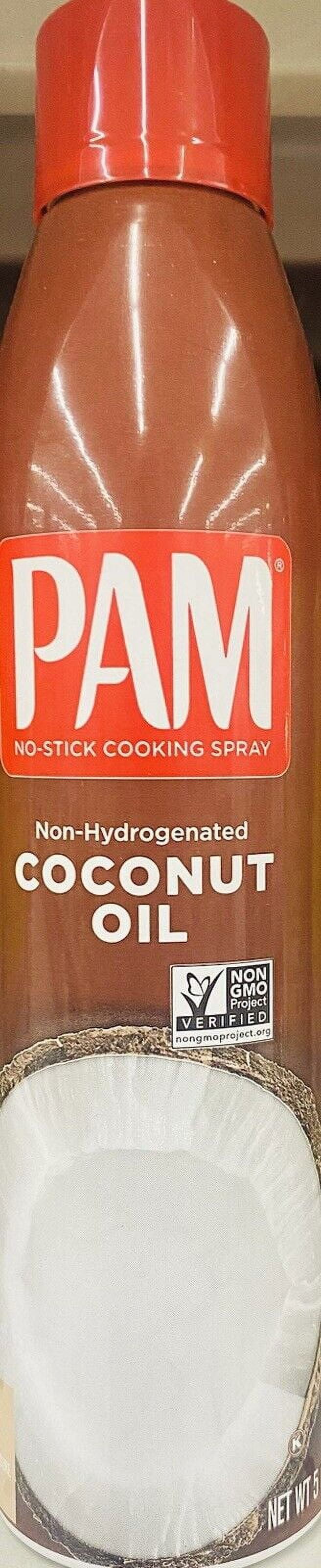 PAM COCONUT Oil Non stick Cooking & Baking Spray NON HYDROGENATED 5