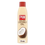 PAM Non-GMO Non-Stick Cooking Spray, Coconut Oil, Great for Roasting & Baking, 5 oz.