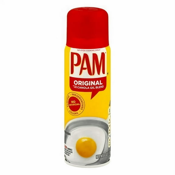 Pam Original Cooking Spray Canola Oil Blend 6 oz (Pack of 20)