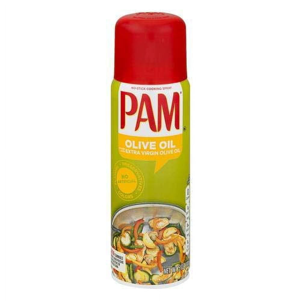 PAM OLIVE OIL COOKING SPRAY 5Oz 6Pack