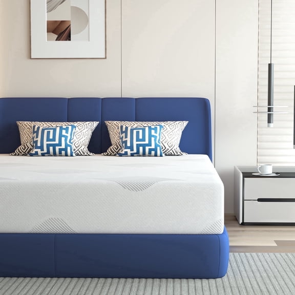 PAMAG PIEEOO 8 inch Twin XL Size Gel Memory Foam Mattress in a Box, Cooling Sleep & Pressure Relief