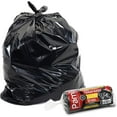 thumbnail image 1 of PAMI Trash Bags 33 Gallon – 33 Gallon Trash Bags Drawstring, Large Scent-Free Black Trash Liners, 60 Pack, Heavy-Duty Outdoor Garbage Bags, 1 of 5