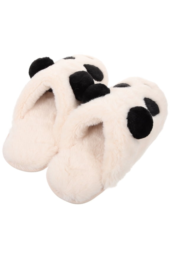 1 Pair Panda Slippers for Adult Women in Assorted Color Perfect for Indoor and Outdoor Wear