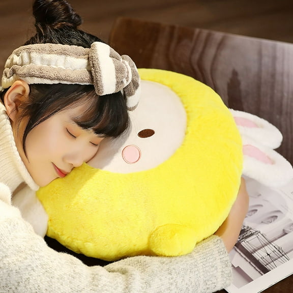 PAMINGONO Bunny Stuff Plush Doll Yellow PP Cotton 1 Piece for Living Room