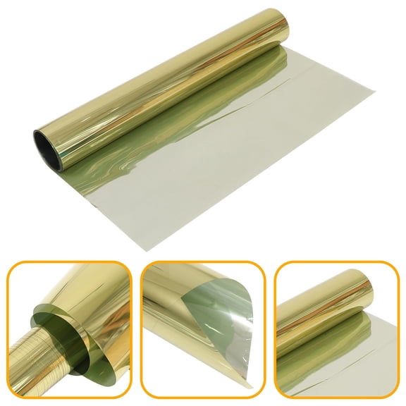 PAMINGONO Color Window Film Silver 1Pack 500x40cm