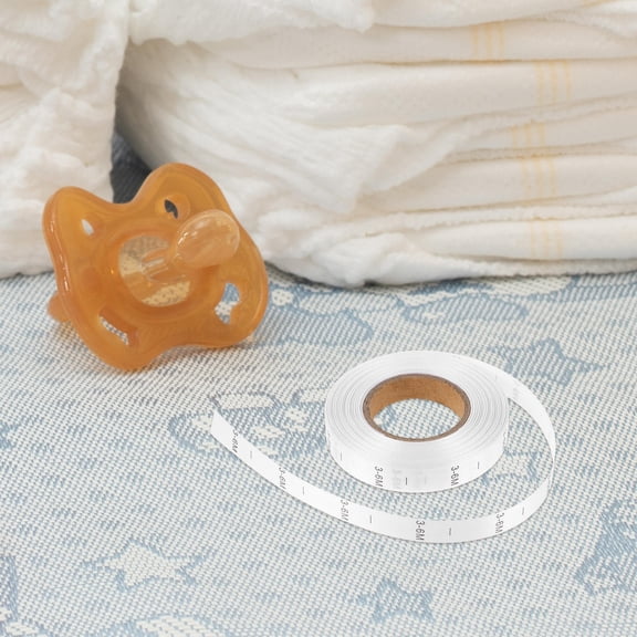 PAMINGONO Plush Toys Baby Clothes Size Labels Multi 1 Roll 3.15X3.15X0.39in