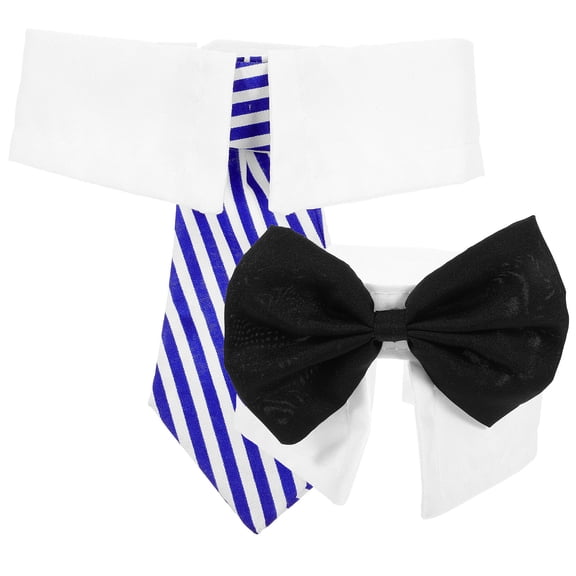 PAMINGONO 1 Set Adjustable Decorative Cat Accessory Necktie with Bow Tie Shape 3.9x0.8x0.5in