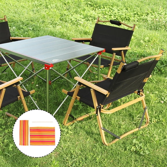 PAMINGONO Portable Folding Chair Replacement Canvas Seat Cover in Assorted Colors for Outdoor and Camping Use