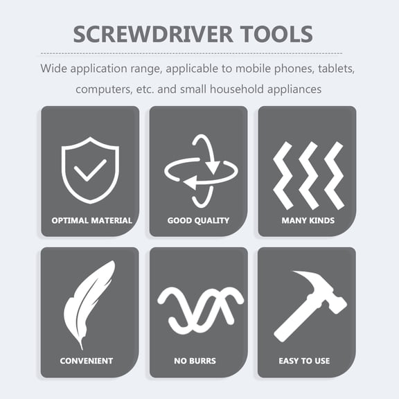 PAMINGONO 1 Set Phone Repair Tool Electronic Repair Tools Plastic for Technicians DIY Enthusiasts