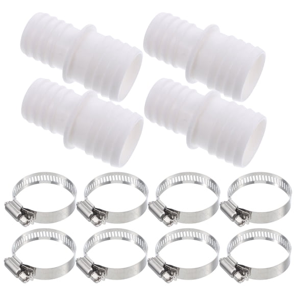 PAMINGONO Pool Hose Connectors Nozzle Adapter Abs 4 Adapters 5.60X4.70X1.40Cm