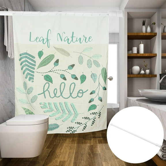 PAMINGONO 1 Set Retractable Rod No-Drilling Adjustable Length For Closet 90X2Cm