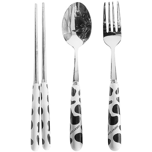 PAMINGONO 1 Set Reusable Chopsticks with Case for Travel Outdoor Activities Children Friends Black Ceramic Imitation