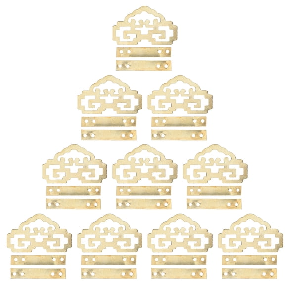 PAMINGONO 10 Pairs Heavy Duty Picture Hanger Iron for Festive Atmosphere Decorative Picture Frames