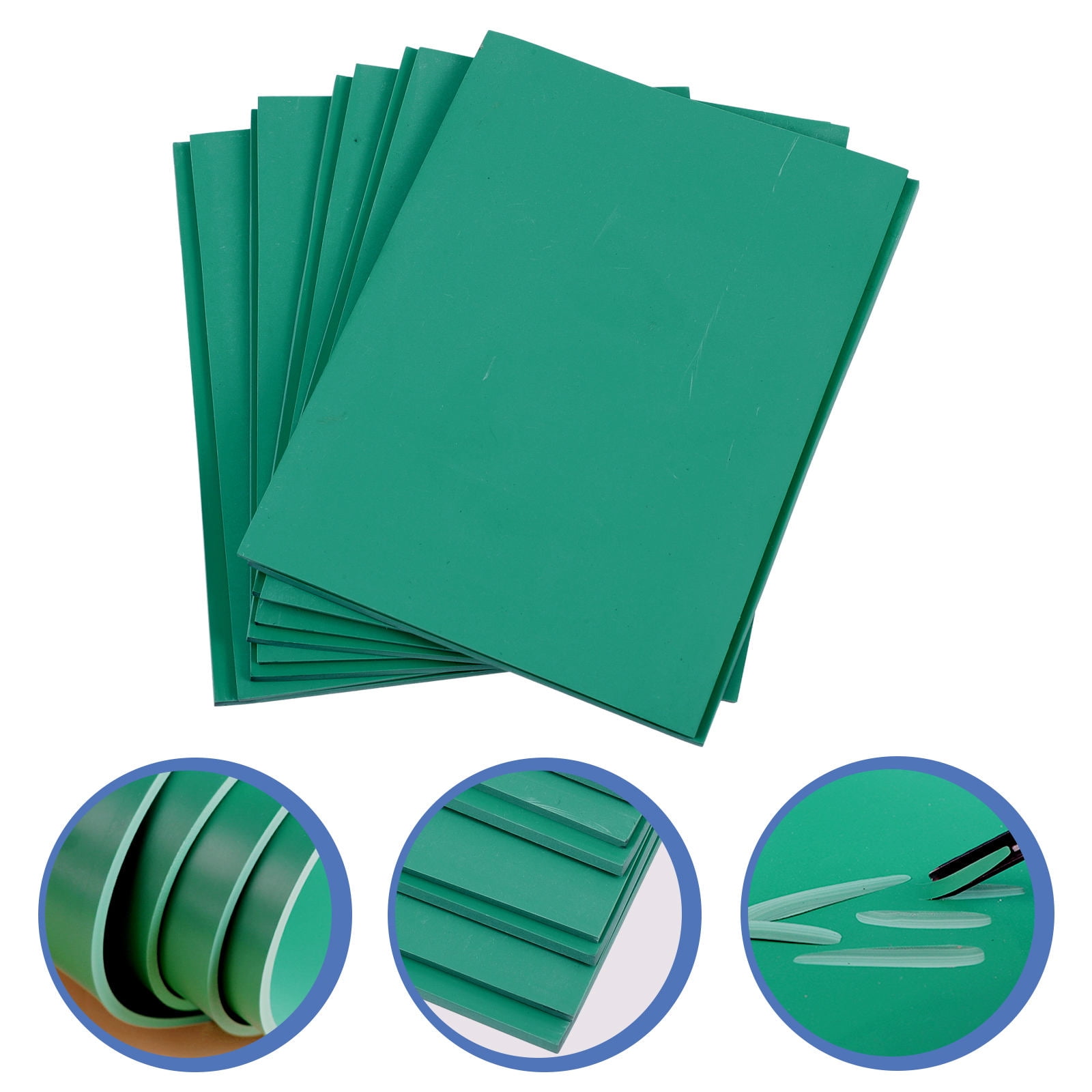 PAMINGONO Printed Engraving Boards Cutting Mats PVC Bendable 10 Pcs
