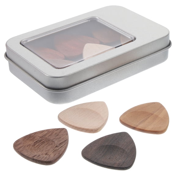 PAMINGONO 10 Picks Triangle Shape Electric Guitar Picks for Guitarists Practical Tool