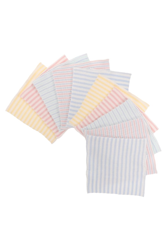 10Pcs Belly Button Binder for Newborn Babies Cotton 6.80X6.29X0.04in