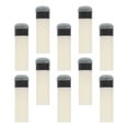 thumbnail image 1 of PAMINGONO 10-Piece White Pool Cue Tips Replacement Kit Essential Billiard Accessories for Cue Maintenance, 1 of 8