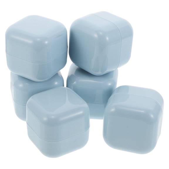 PAMINGONO 10Pcs Airtight Double Walled Cosmetic Containers for Travel Reusable Plastic Cream Jars