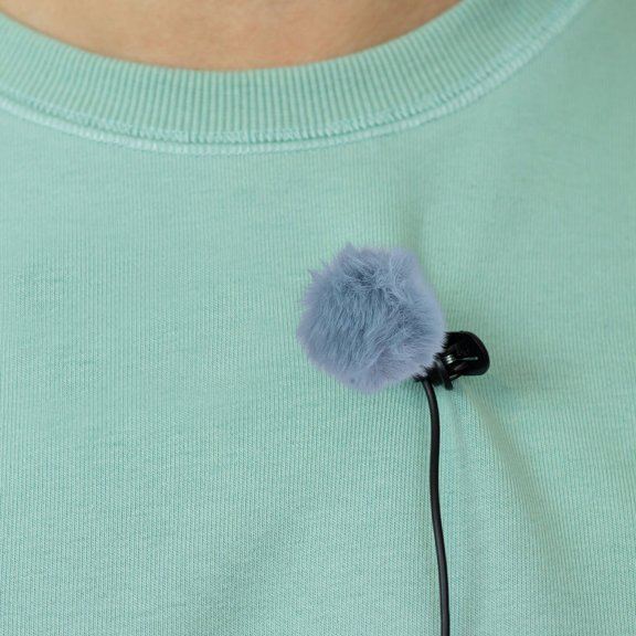 PAMINGONO 10-Pack Microphone Furry Windscreen Covers Noise Reduction Muff for Interviews and Outdoor Recording