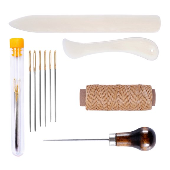 PAMINGONO Crafting Tool Set, Assorted Color Leatherworking Tools for Craft Projects and Handmade Creations