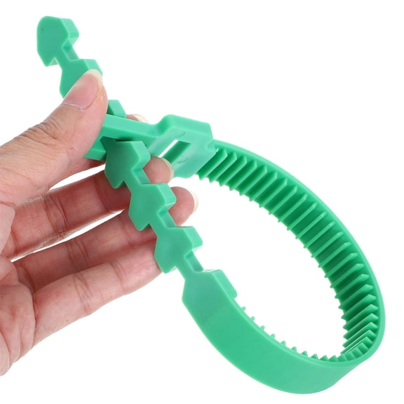 PAMINGONO 12Pcs Reusable Adjustable Garden Ties for Support of Green Shrubs and Plants