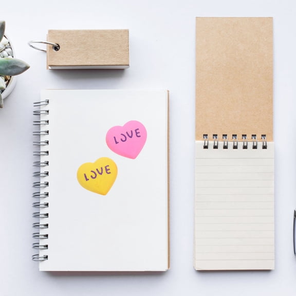 PAMINGONO 15Pcs Decorative Heart Shaped Eraser Lightweight Writing Accessory