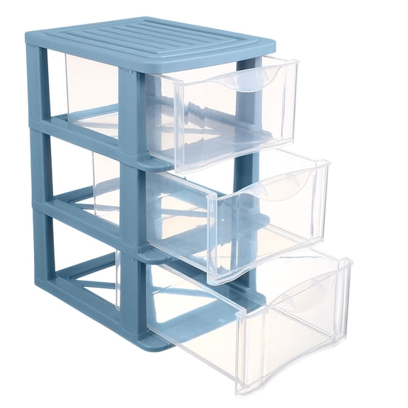 PAMINGONO Small Storage Drawers Plastic Box Organizer with Drawer Design for Home and Office