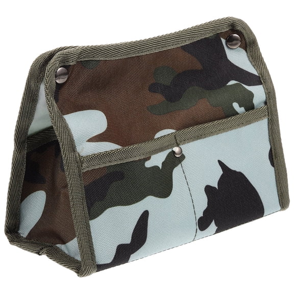 PAMINGONO 1Pack Camouflage Canvas Tissue Storage Box for Outdoor and Home Use Tissue Box