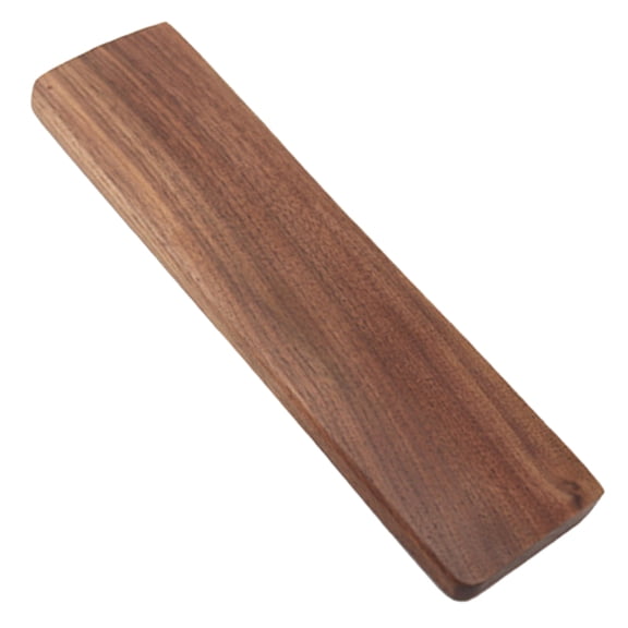 PAMINGONO 1Pack Coffee Wood Wrist Rest for Mechanical Keyboards and Gaming Sessions
