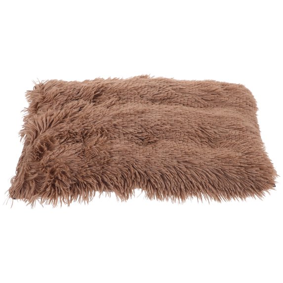 PAMINGONO 1Pack Dog Bed Mat Rectangular Coffee Plush for Cat Beds and ...