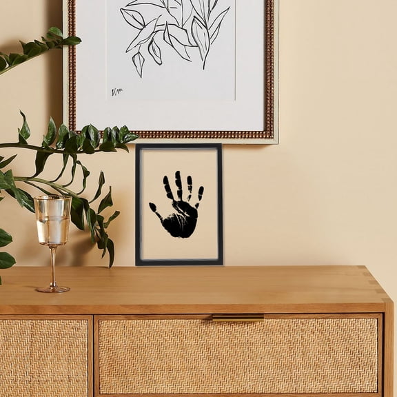 PAMINGONO 1Pack Family Handprint for Home Decor