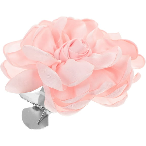 PAMINGONO 1Pack Flower Shape Cloth Metal Curtain Pull Backs For Bedroom Bathroom Office