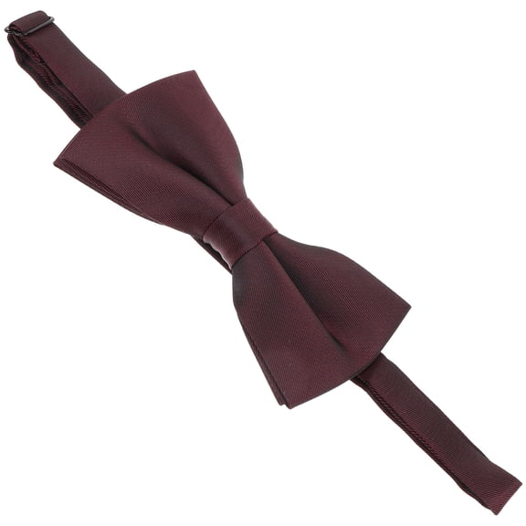PAMINGONO Men's Pre-Tied Polyester Bow Tie Set for Weddings, Formal Events, Parties, and Special Occasions