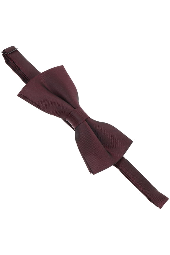 Men's Pre-Tied Polyester Bow Tie Set for Formal Events, Weddings, Parties, and Special Occasions