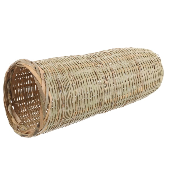 PAMINGONO 1Pack Handmade Woven Bamboo Filter for Wine and Spirits Separation Home Brewing Essential