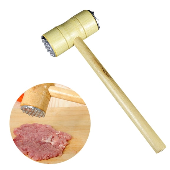 PAMINGONO 1Pack Loose Meat Hammer with Double-Sided Heads for Cooking 1Pack