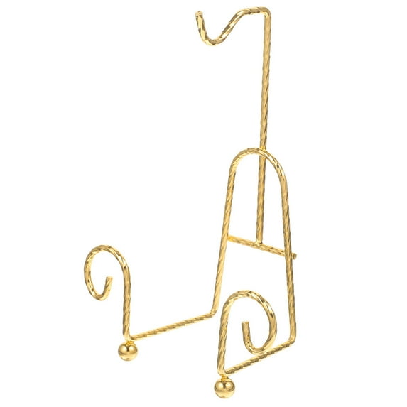 PAMINGONO Coffee Mug Stand Golden 1Set 7.5x5.1x2.8In