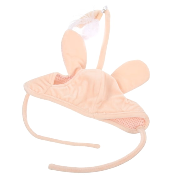 PAMINGONO Stimulating Cat Toys Cat Teasing Toy Pink Plush 1Pack 7.9x7.1In