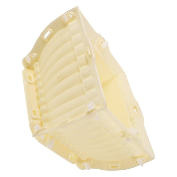 PAMINGONO 1Pack Plastic Concrete Molds For Creating Elegant Flower Pots 11.4X11.4X7.9In