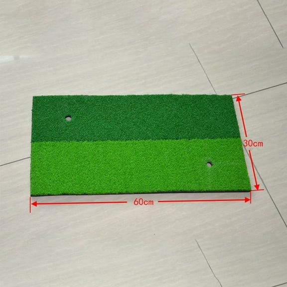 PAMINGONO 1Pack Portable Driving Grass Mat with Realistic-Feeling Surface Ideal for Beginners 23.6x11.8in