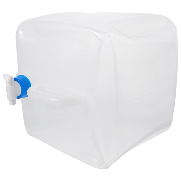 PAMINGONO Portable Water Container 1-Pack Large Capacity Outdoor Use 11.4x9.8x9.8in and Convenient