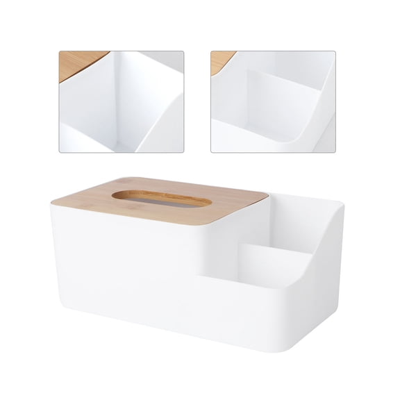 PAMINGONO 1Pack Rectangular Tissue Box Simple Design for Bathroom and Living Room