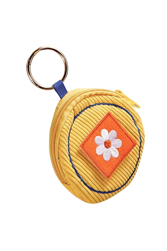 1Pack Small Wallet Women Corduroy Square for Travel Daily Use