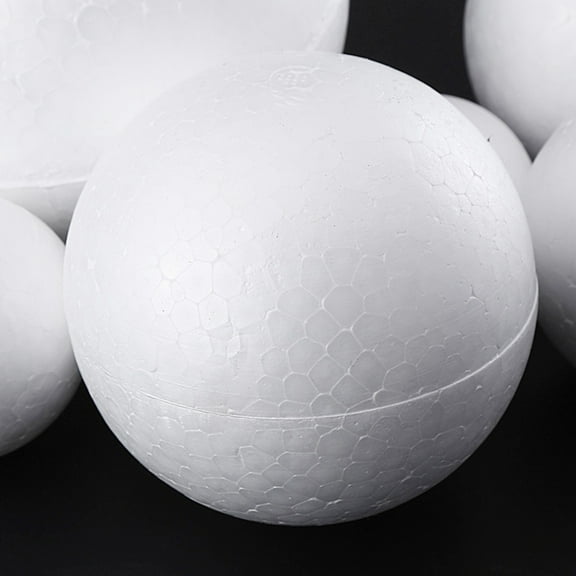 PAMINGONO 1Pack Solid Style Foam Ball for DIY and Ornament Modeling 25Cm Diameter