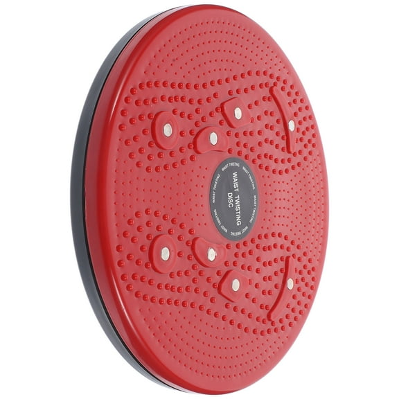 PAMINGONO Waist Twisting Exercise Machine Twisting Waist Disc Red PP 1Set