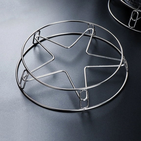 PAMINGONO 1Pack Stainless Steel Cooling Rack Silver Round for Food Cooling and Baking