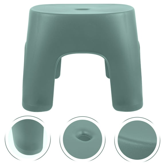 PAMINGONO 1Pack Step Stool for Bed Green PVC for Home Use