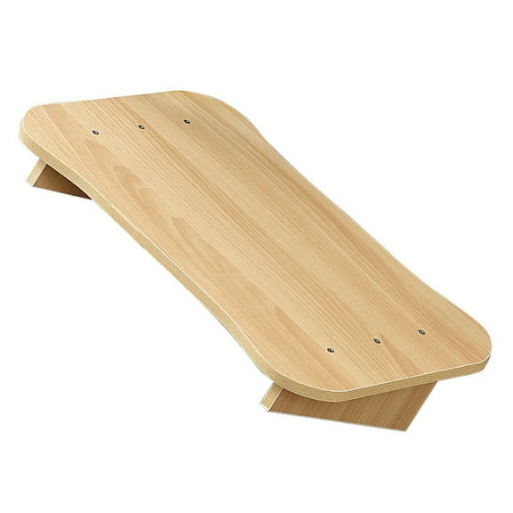 PAMINGONO Office Desk Step Stool Wood 1Set 15.7X11.8in